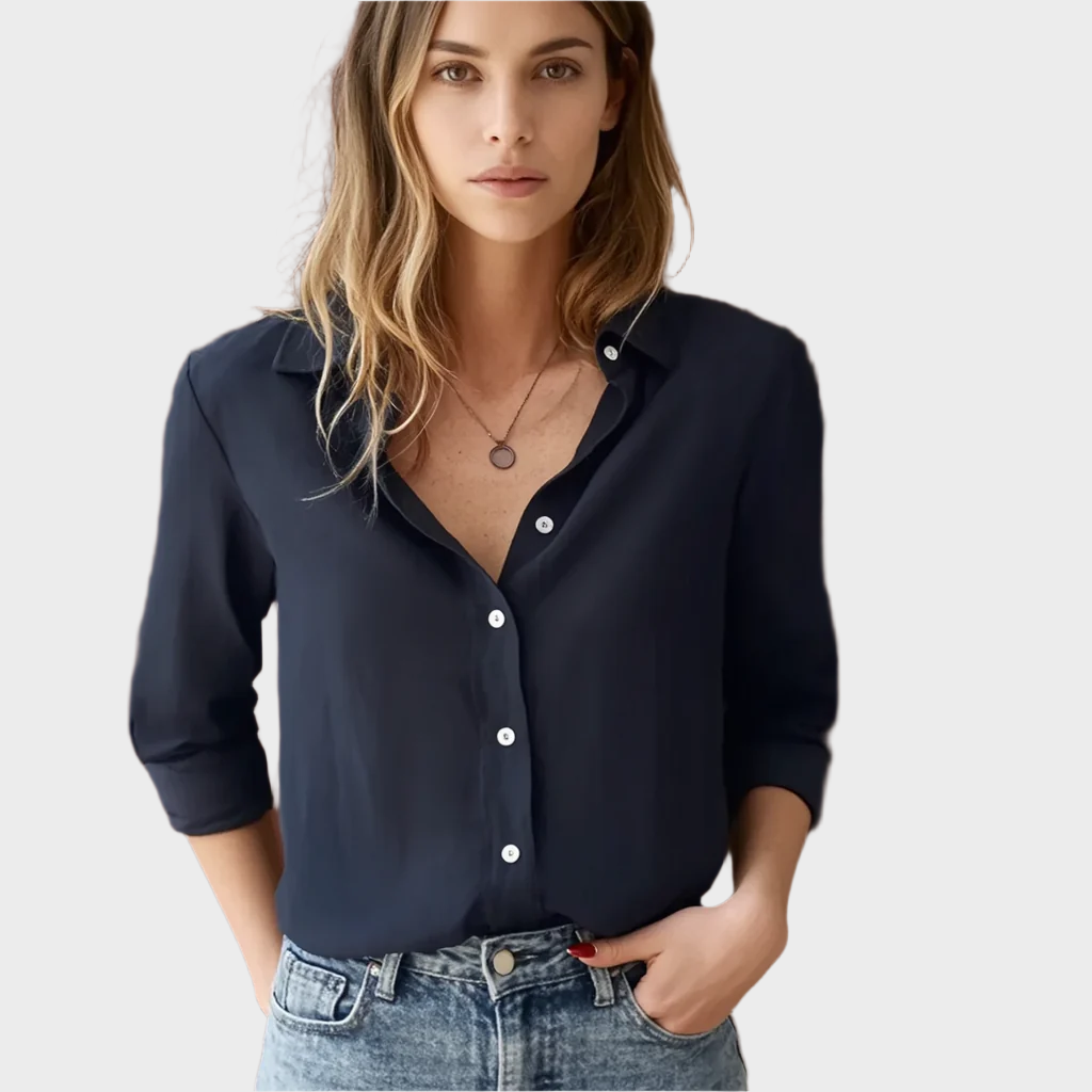 Linen Blouse – Relaxed Fit & Airy Design for Comfort