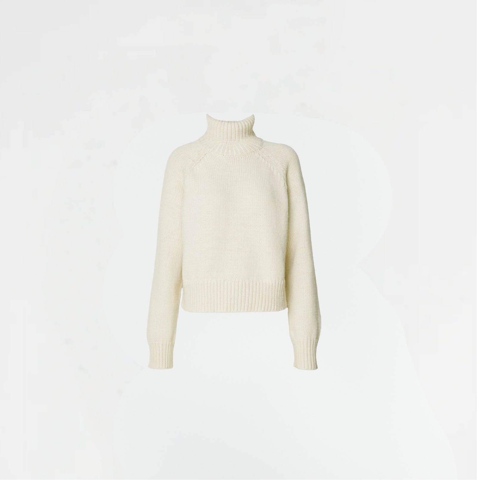 Knit Sweater – Round Neckline & Flexible Fit with Side Slits